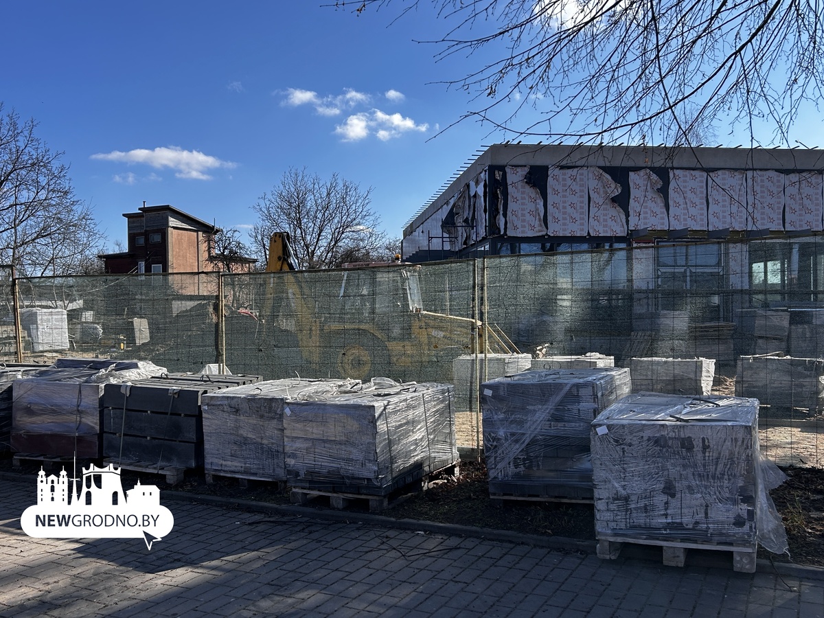 В Гродно на крупных развязках строят