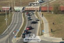 в Гродно поезд сбил