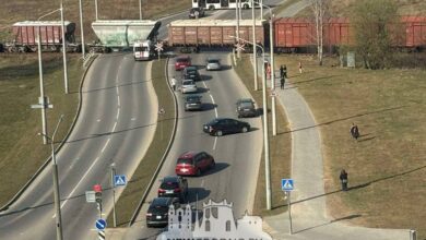 в Гродно поезд сбил