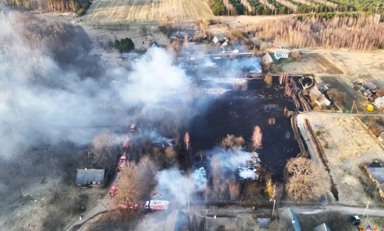в деревне в Брестской