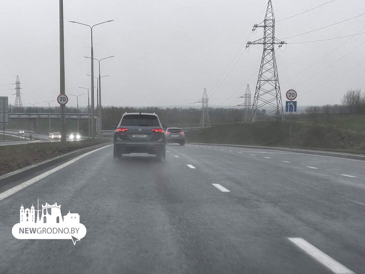 На объездной Гродно понизили скоростной режим