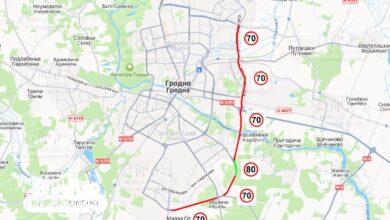 На объездной Гродно понизили скоростной режим