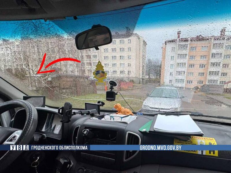 Пьяный дебошир в Гродно