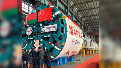 В Беларусь привезли машину для