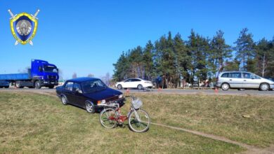 Под Лидой автомобиль сбил