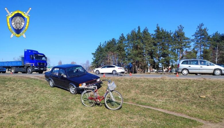 Под Лидой автомобиль сбил