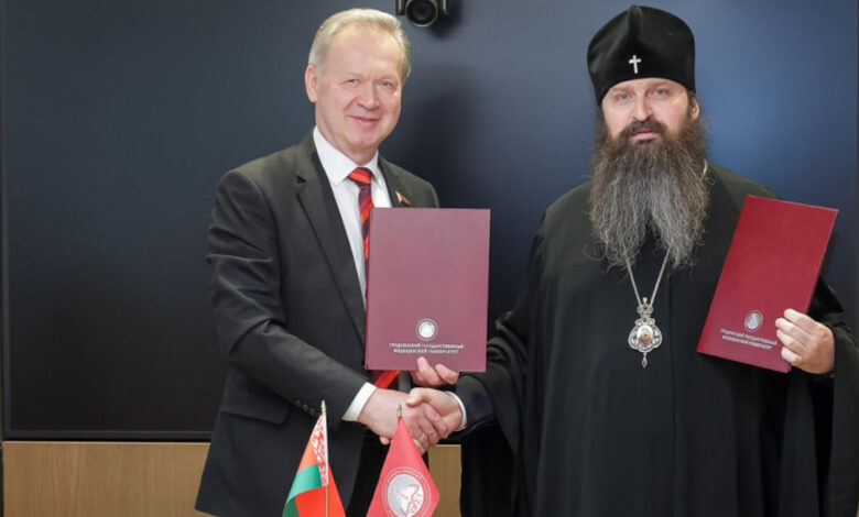 ГрГМУ и епархия подписали договор