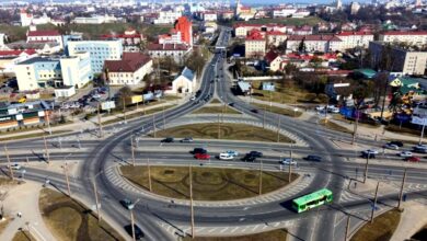 Блогер пролетел над Гродно на дроне