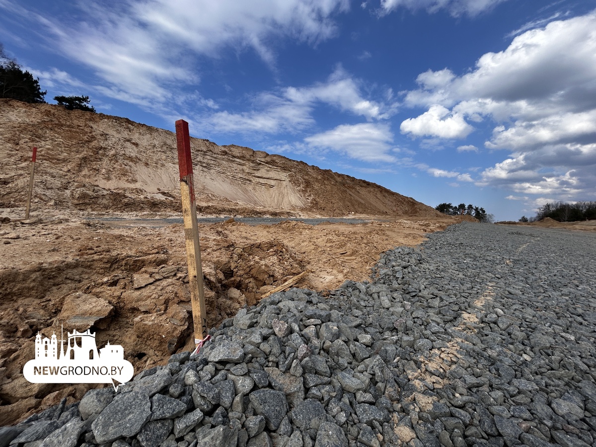 В Гродно строят две новых дороги