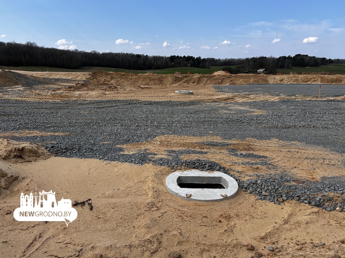 В Гродно строят две новых дороги