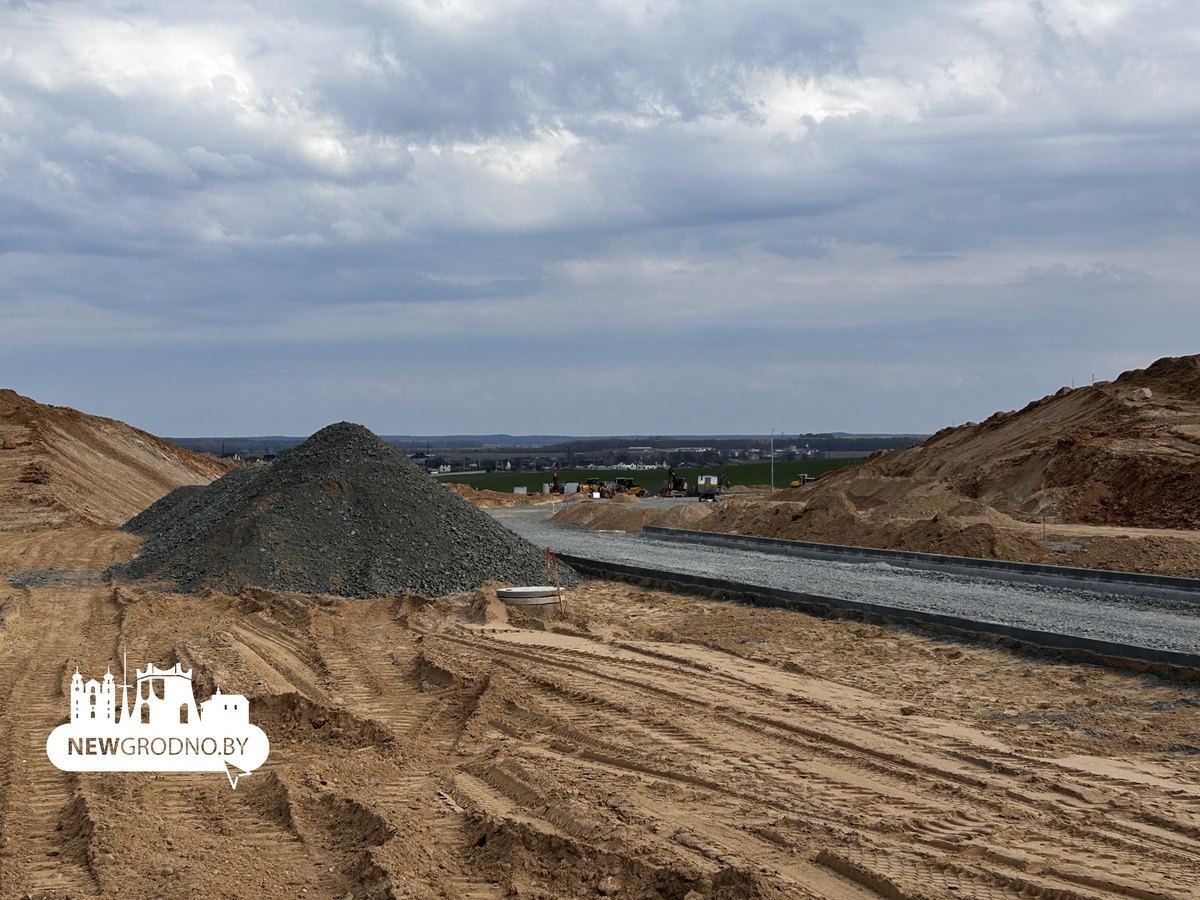 В Гродно строят две новых дороги