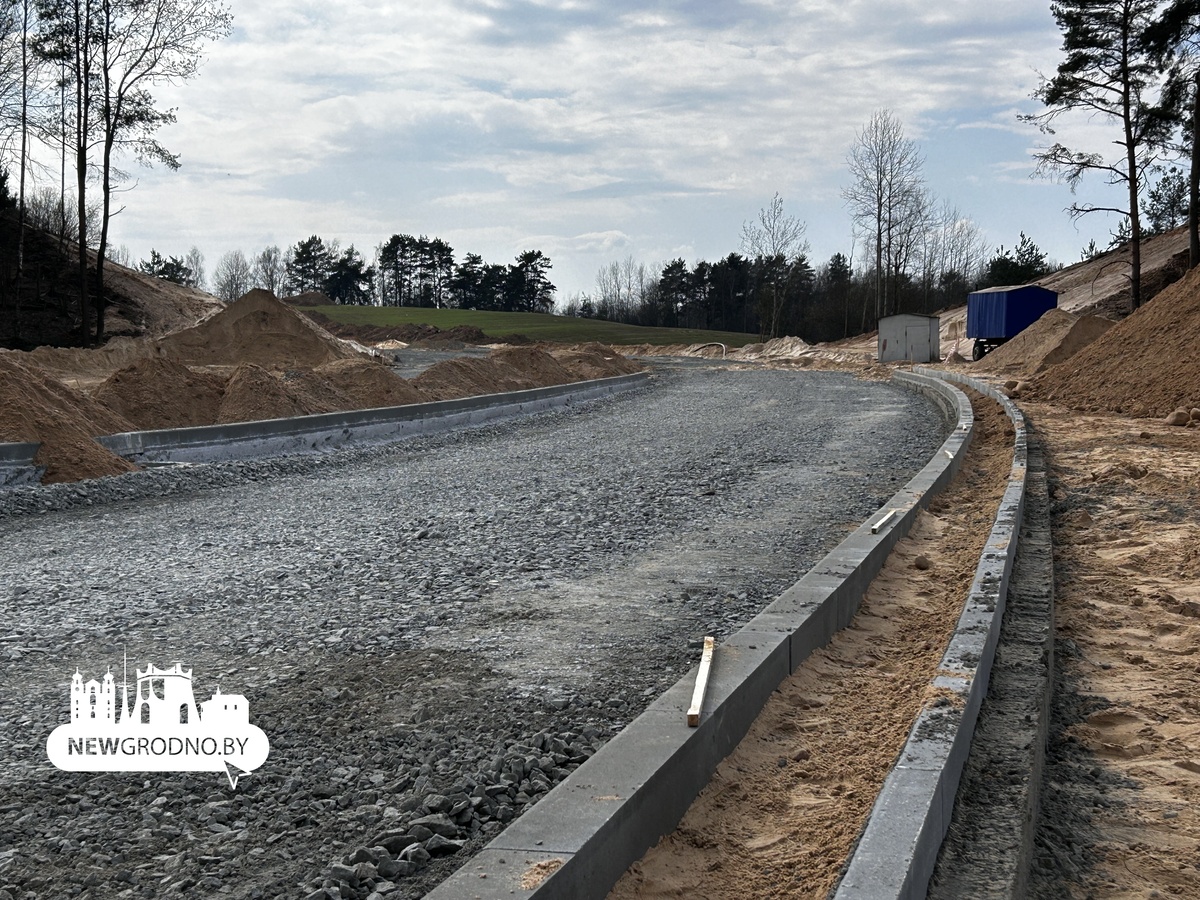 В Гродно строят две новых дороги