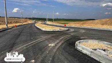 В Гродно строят две новых дороги
