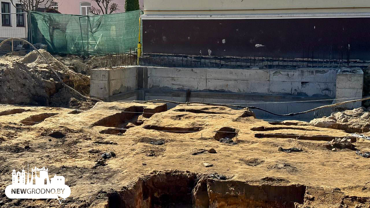 На стройплощадке в Гродно обнаружили захоронения