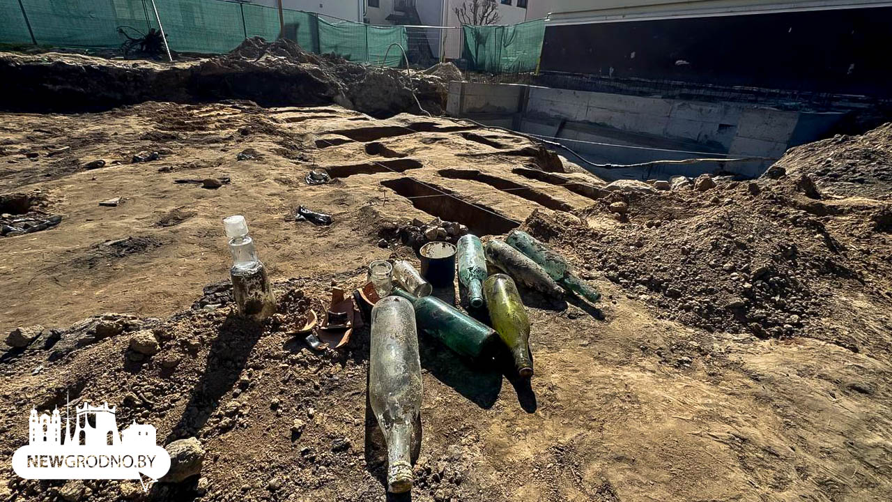 На стройплощадке в Гродно обнаружили захоронения