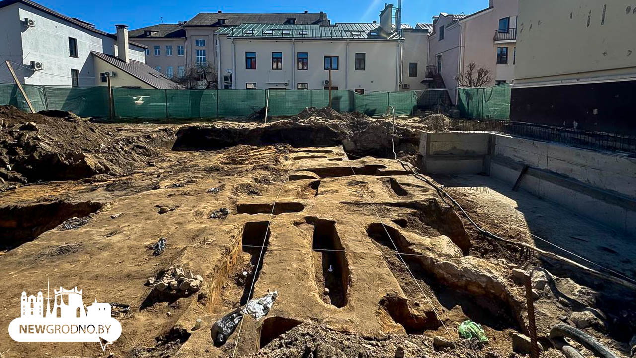 На стройплощадке в Гродно обнаружили захоронения