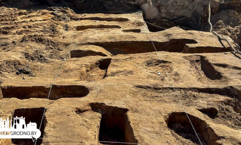 На стройплощадке в Гродно обнаружили захоронения