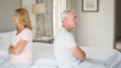 Развод родителей после 40 лет