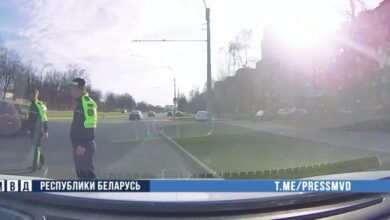 в Беларуси водитель-бесправник