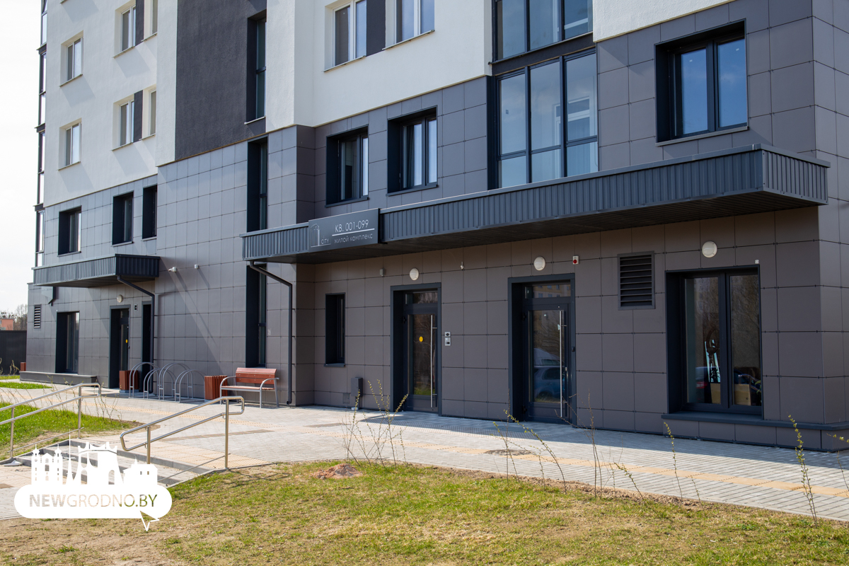 В новом ЖК в Гродно