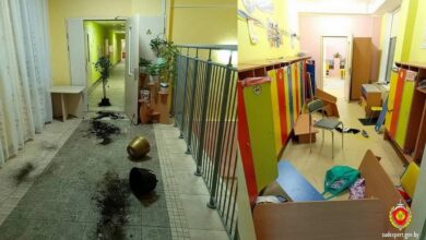 Белорус разгромил детский сад