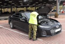 немку на Audi A6 развернули