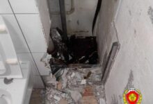 белорус упал в сантехническую