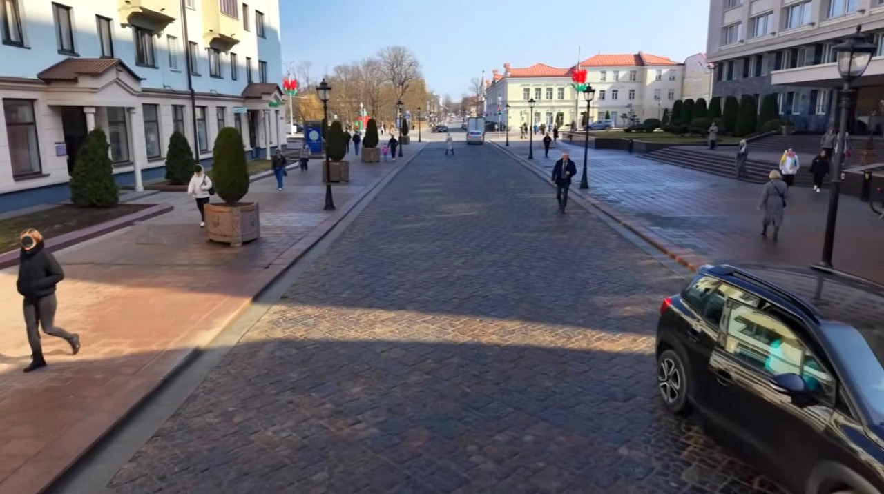 Главную пешеходную улицу Гродно