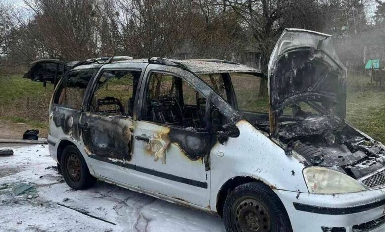 под Щучином из-за