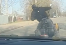 Белорус преследовал бывшую