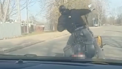 Белорус преследовал бывшую