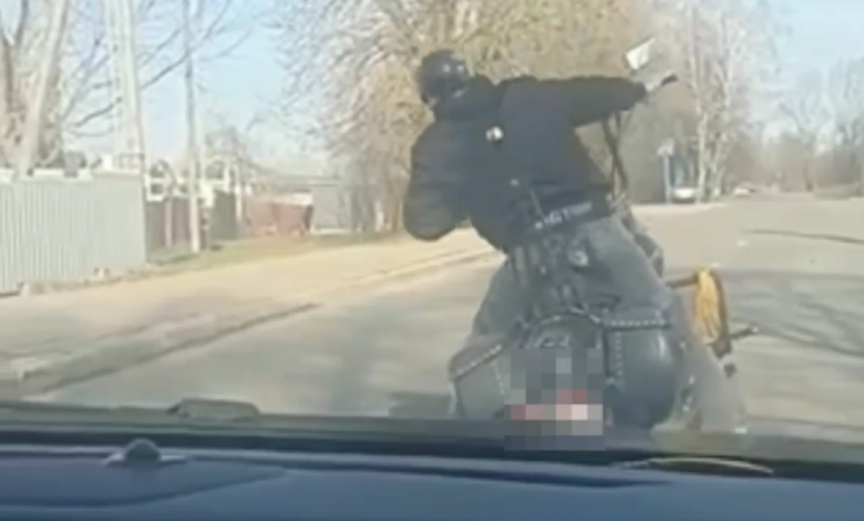 Белорус преследовал бывшую