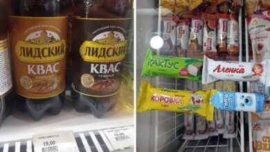 Белорусская сгущенка и колбаса