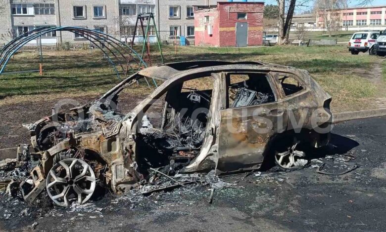 Сотрудник сжёг BMW начальника