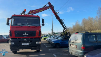 В Минске 7 автомобилей