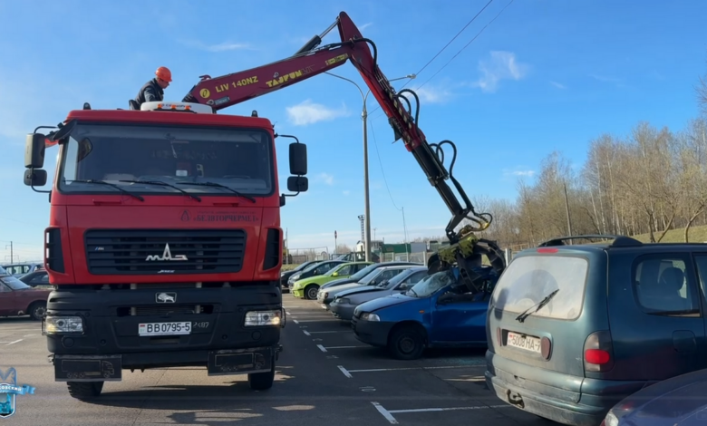 В Минске 7 автомобилей