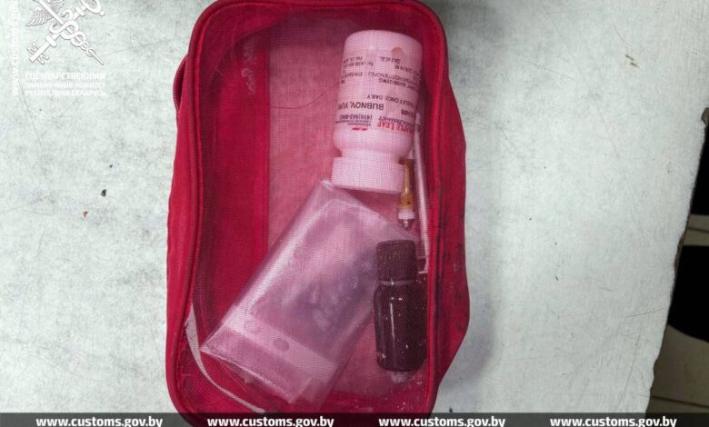 гродненские таможенники задержали пассажира
