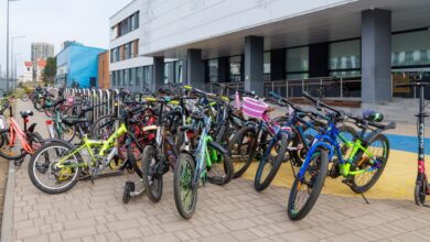 В школах запрещают велосипеды