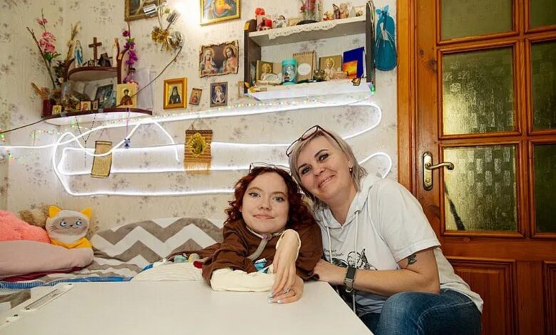 Девушка на ИВЛ