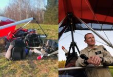 очевидцы — о крушении мотодельтаплана