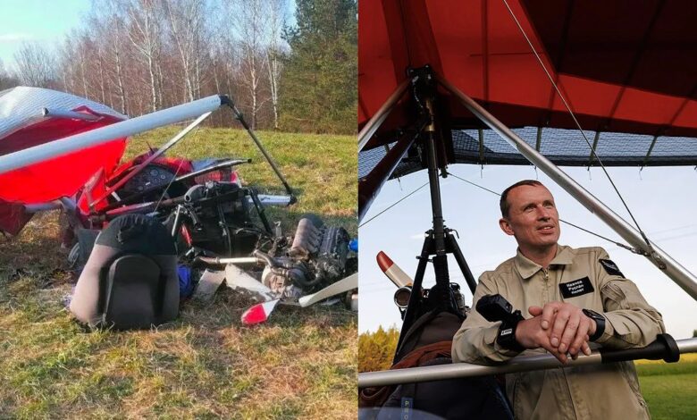 очевидцы — о крушении мотодельтаплана