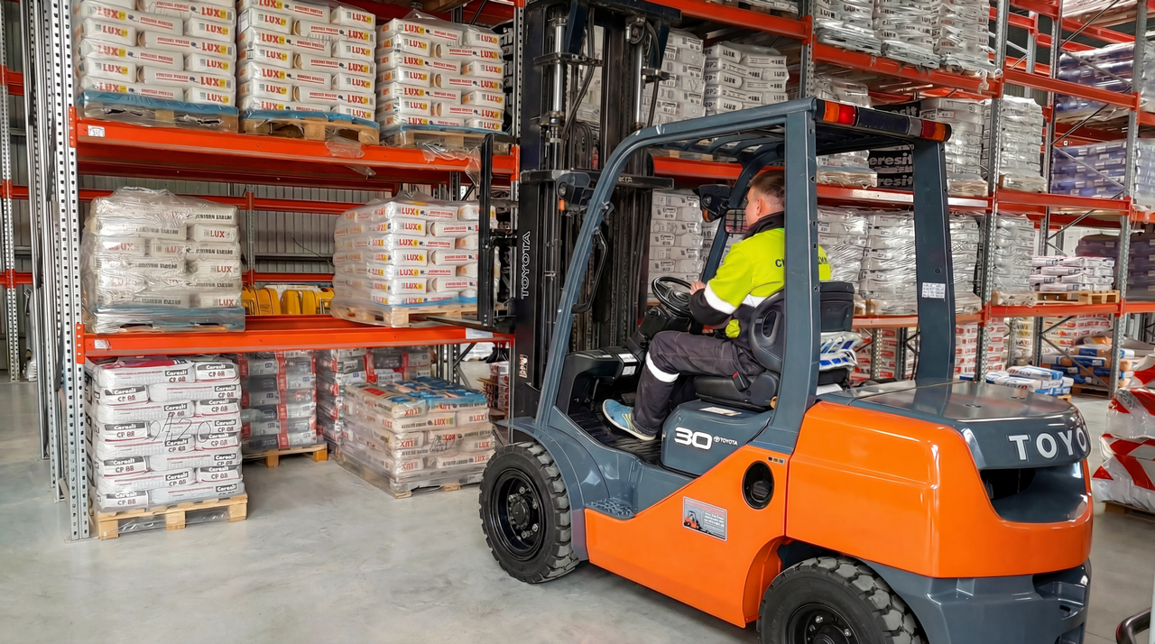 Большой оптовый склад строительных материалов в Гродно