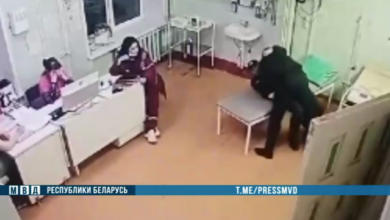 Пьяный белорус напал