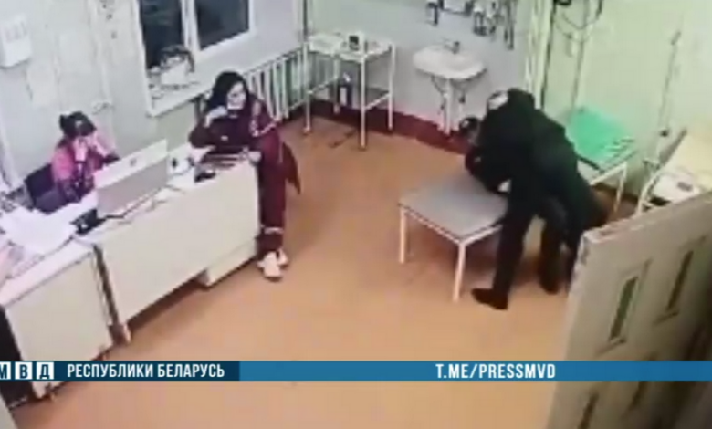 Пьяный белорус напал