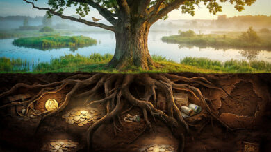 800-летний дуб и сокровища в земле: