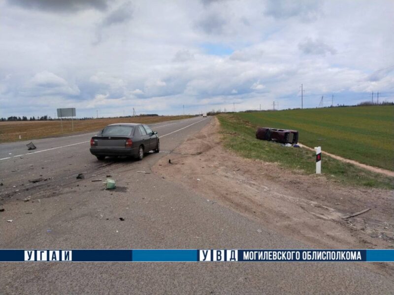 в аварии под Могилёвом