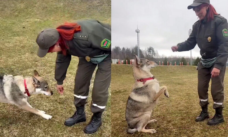 на границе служит уникальная