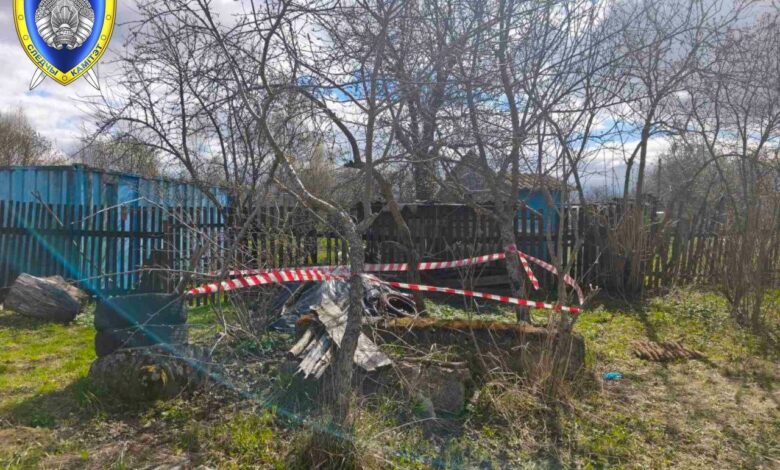 белорус подорвался на снаряде