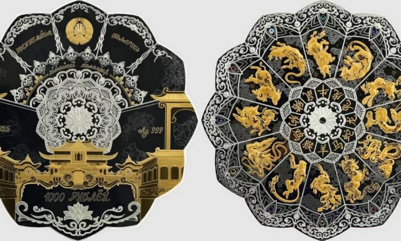 В Беларуси выпустили серебряную