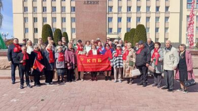 Митинг в честь 156-летия